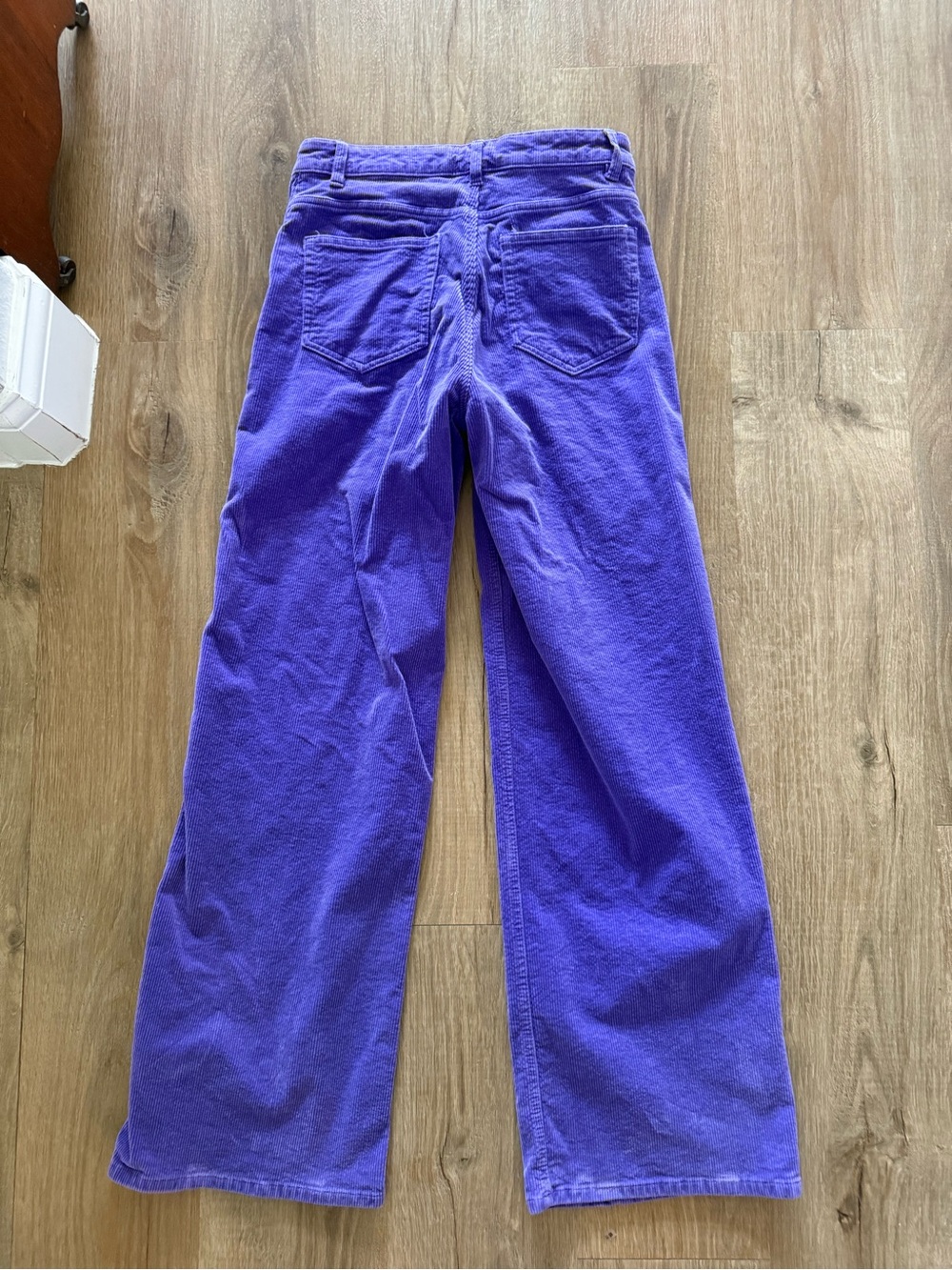 H&M Wide-Leg Corduroy Jeans in Purple - Picture 3 of 6